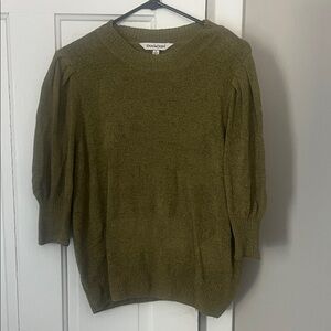 Davi & Dani Olive Textured Pullover